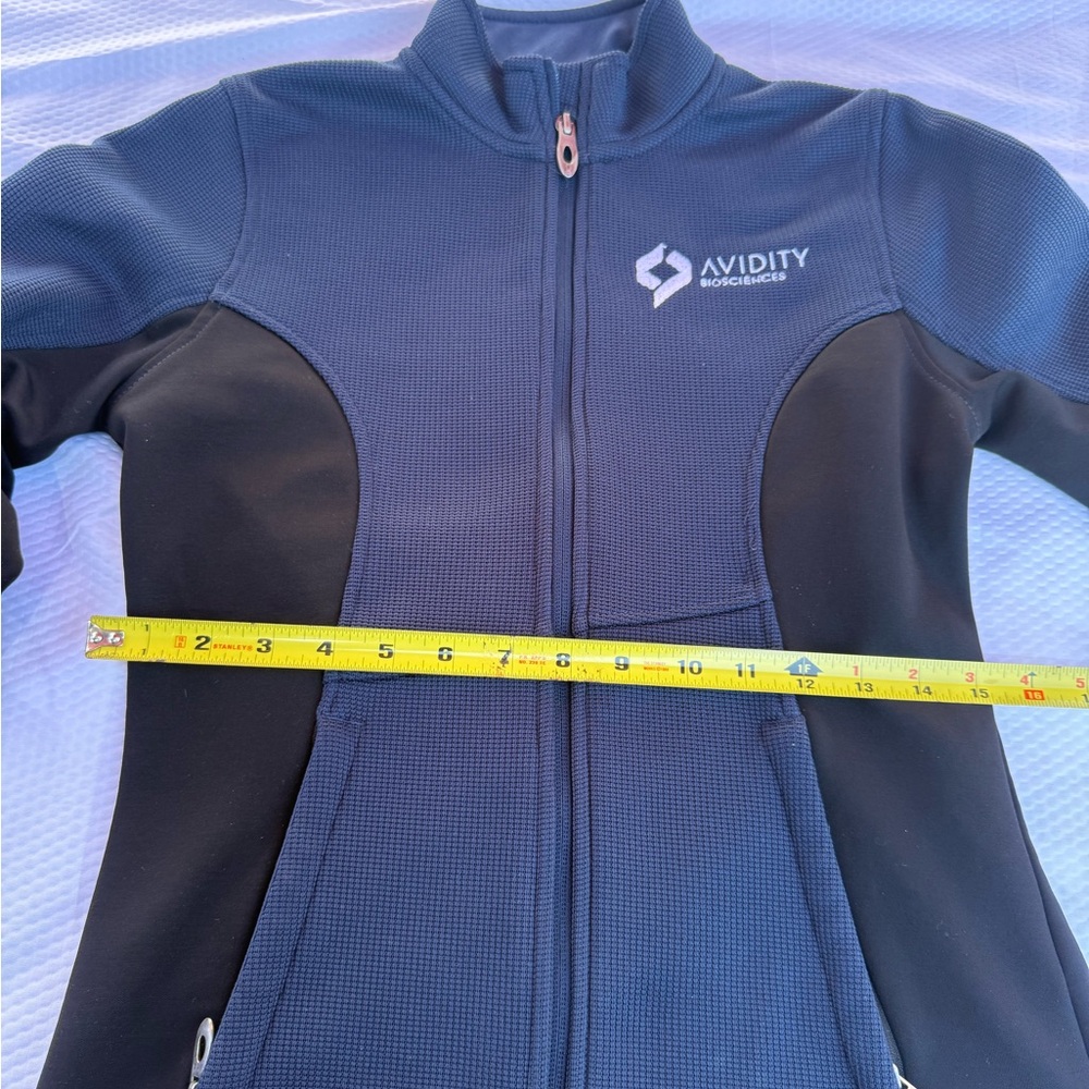 Spyder Women's Navy and Black Utility Jacket - Picture 6 of 10